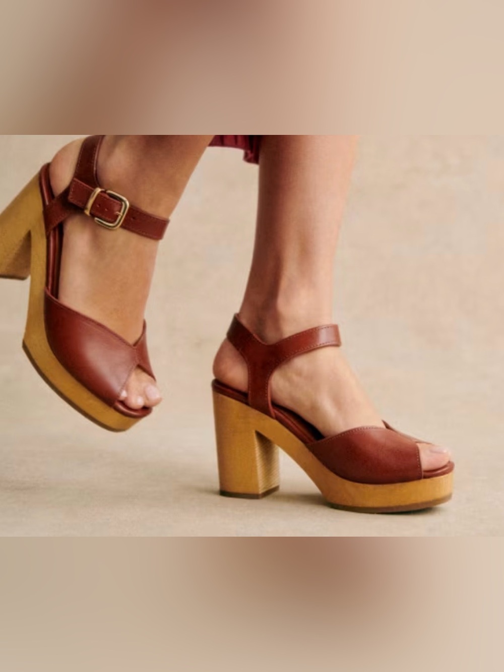 Sezane Fausta Clog - Size 6, fits like a seven